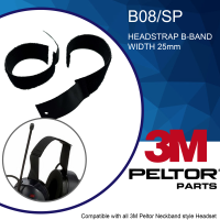 3M Peltor B08/SP Strap: Secure Fit for Neckband Headsets
