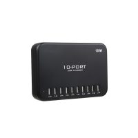 Delta 10-Port USB Charger, 60W, Smart Safety Protection