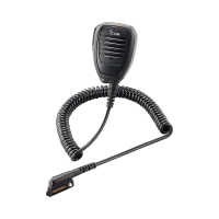 ICOM HM222 Hand Microphone with emergency switch