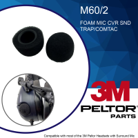 3M Peltor M60/2 Foam Mic Cover