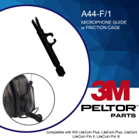 3M Peltor A44-F/1 Mic Guide: Perfect for LiteCom Series