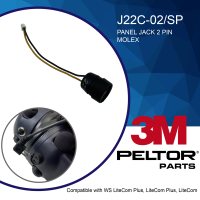 3M Peltor J22C-02/SP Jack: Secure Connect for LiteCom